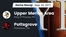 Recap: Upper Merion Area  vs. Pottsgrove  2017