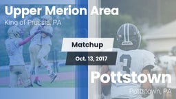 Matchup: Upper Merion Area vs. Pottstown  2017