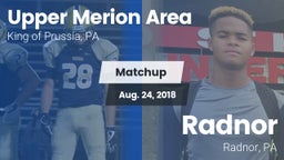 Matchup: Upper Merion Area vs. Radnor  2018