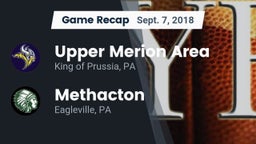 Recap: Upper Merion Area  vs. Methacton  2018