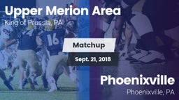 Matchup: Upper Merion Area vs. Phoenixville  2018