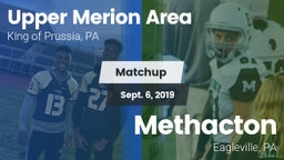 Matchup: Upper Merion Area vs. Methacton  2019