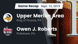 Recap: Upper Merion Area  vs. Owen J. Roberts  2019