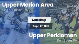 Matchup: Upper Merion Area vs. Upper Perkiomen  2019