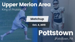 Matchup: Upper Merion Area vs. Pottstown  2019