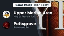 Recap: Upper Merion Area  vs. Pottsgrove  2019