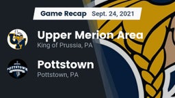 Recap: Upper Merion Area  vs. Pottstown  2021