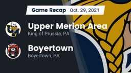 Recap: Upper Merion Area  vs. Boyertown  2021