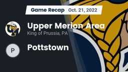 Recap: Upper Merion Area  vs. Pottstown  2022