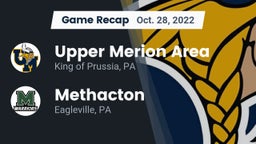 Recap: Upper Merion Area  vs. Methacton  2022