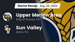 Recap: Upper Merion Area  vs. Sun Valley  2022