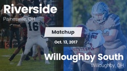 Matchup: Riverside High vs. Willoughby South  2017