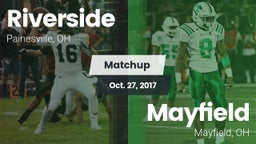 Matchup: Riverside High vs. Mayfield  2017