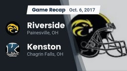 Recap: Riverside  vs. Kenston  2017