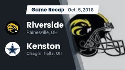 Recap: Riverside  vs. Kenston  2018