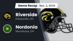 Recap: Riverside  vs. Nordonia  2018