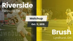 Matchup: Riverside High vs. Brush  2019