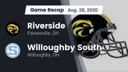 Recap: Riverside  vs. Willoughby South  2020