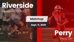 Matchup: Riverside High vs. Perry  2020