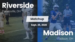 Matchup: Riverside High vs. Madison  2020