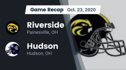 Recap: Riverside  vs. Hudson  2020