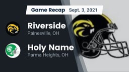Recap: Riverside  vs. Holy Name  2021