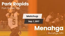 Matchup: Park Rapids High vs. Menahga 2017