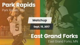Matchup: Park Rapids High vs. East Grand Forks  2017