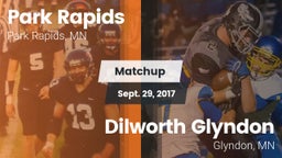 Matchup: Park Rapids High vs. Dilworth Glyndon  2017