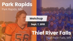 Matchup: Park Rapids High vs. Thief River Falls  2018