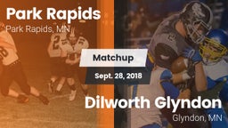 Matchup: Park Rapids High vs. Dilworth Glyndon  2018