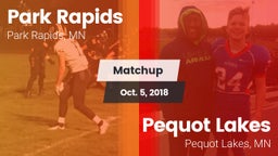 Matchup: Park Rapids High vs. Pequot Lakes  2018