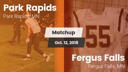 Matchup: Park Rapids High vs. Fergus Falls  2018
