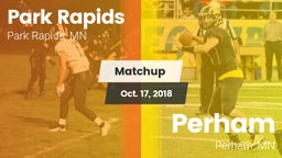 Matchup: Park Rapids High vs. Perham  2018