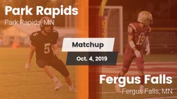 Matchup: Park Rapids High vs. Fergus Falls  2019