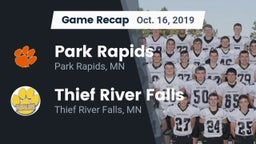 Recap: Park Rapids  vs. Thief River Falls  2019