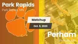 Matchup: Park Rapids High vs. Perham  2020