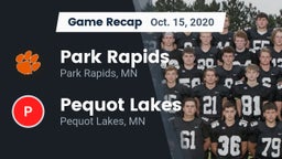 Recap: Park Rapids  vs. Pequot Lakes  2020