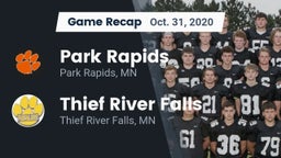 Recap: Park Rapids  vs. Thief River Falls  2020