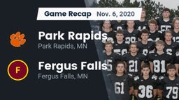 Recap: Park Rapids  vs. Fergus Falls  2020