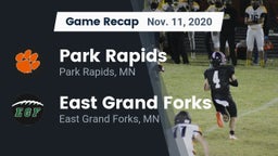 Recap: Park Rapids  vs. East Grand Forks  2020