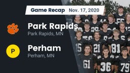 Recap: Park Rapids  vs. Perham  2020