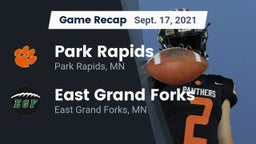 Recap: Park Rapids  vs. East Grand Forks  2021