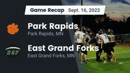 Recap: Park Rapids  vs. East Grand Forks  2022