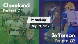 Matchup: Cleveland High vs. Jefferson  2015