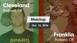 Matchup: Cleveland High vs. Franklin  2015