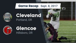 Recap: Cleveland  vs. Glencoe  2017