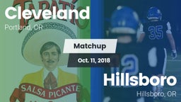 Matchup: Cleveland High vs. Hillsboro  2018