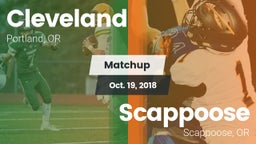 Matchup: Cleveland High vs. Scappoose  2018