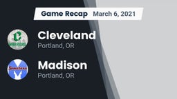 Recap: Cleveland  vs. Madison  2021
